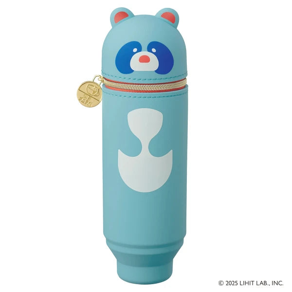 Lihit Lab Pen Case Coffee Shop Animals Japan Inbound Traditional Japanese-Style Café Retro - Hondo Raccoon