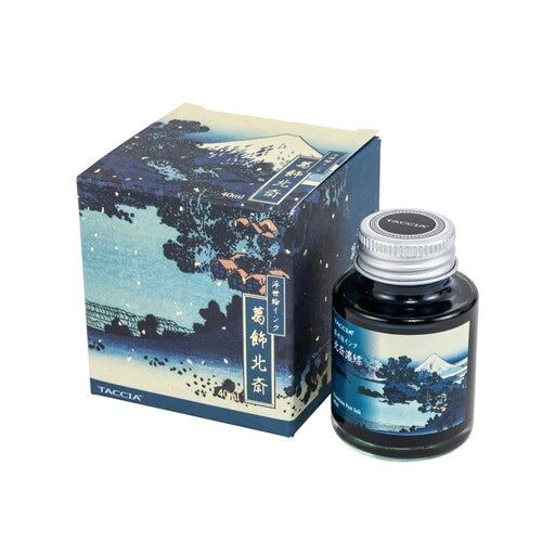 Taccia Ukiyo-e Ink 40ml Hokusai - Dark Blue