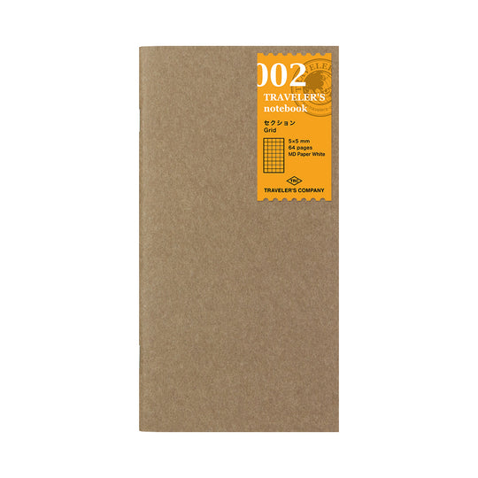 TRAVELER'S notebook 002 Grid Refill - Regular