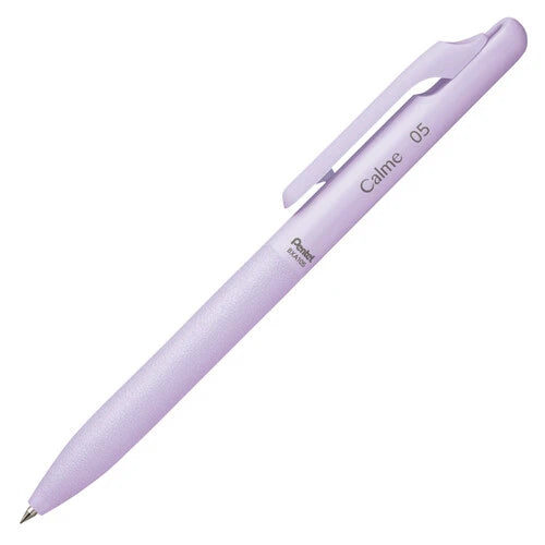 Pentel Calme Ballpoint Pen 0.5mm - Black Purple Barrel