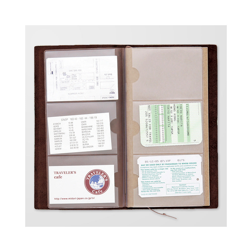 TRAVELER'S notebook 007 Card File Insert - Regular