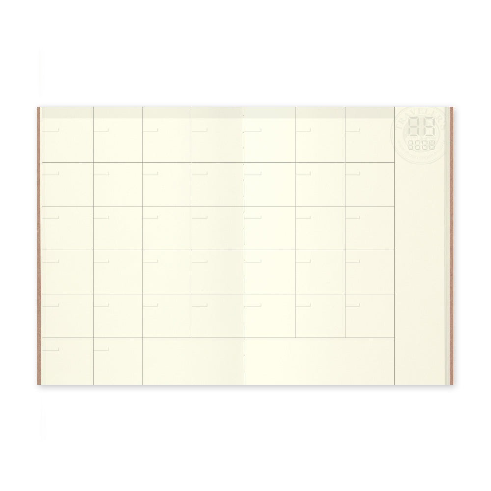 TRAVELER'S notebook 006 Perpetual Monthly Planner - Passport