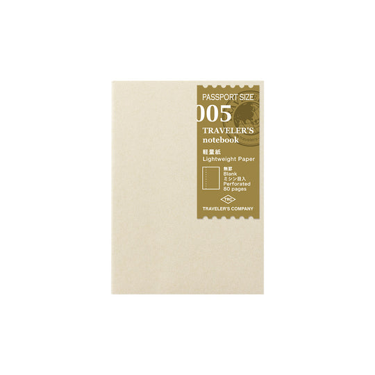 TRAVELER'S notebook 005 Light Paper - Passport