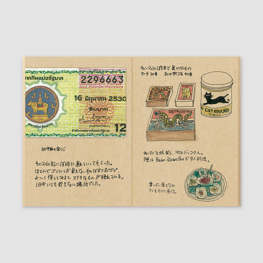 TRAVELER'S notebook 009 Kraft Paper- Passport