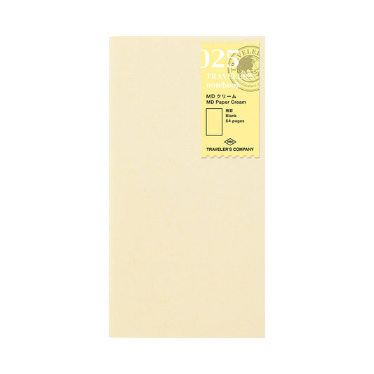 TRAVELER'S notebook 025 Cream Paper Refill - Regular