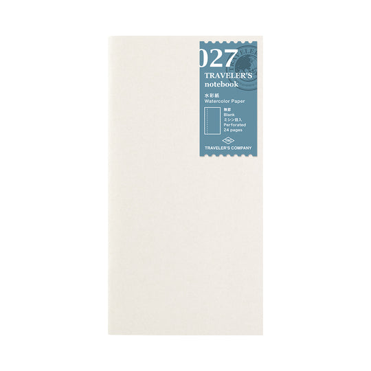 TRAVELER'S notebook 027 Watercolour Paper Refill - Regular