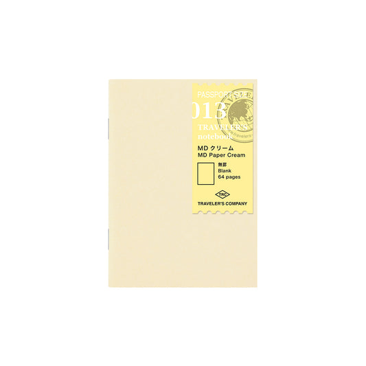 TRAVELER'S notebook 013 Cream Paper - Passport