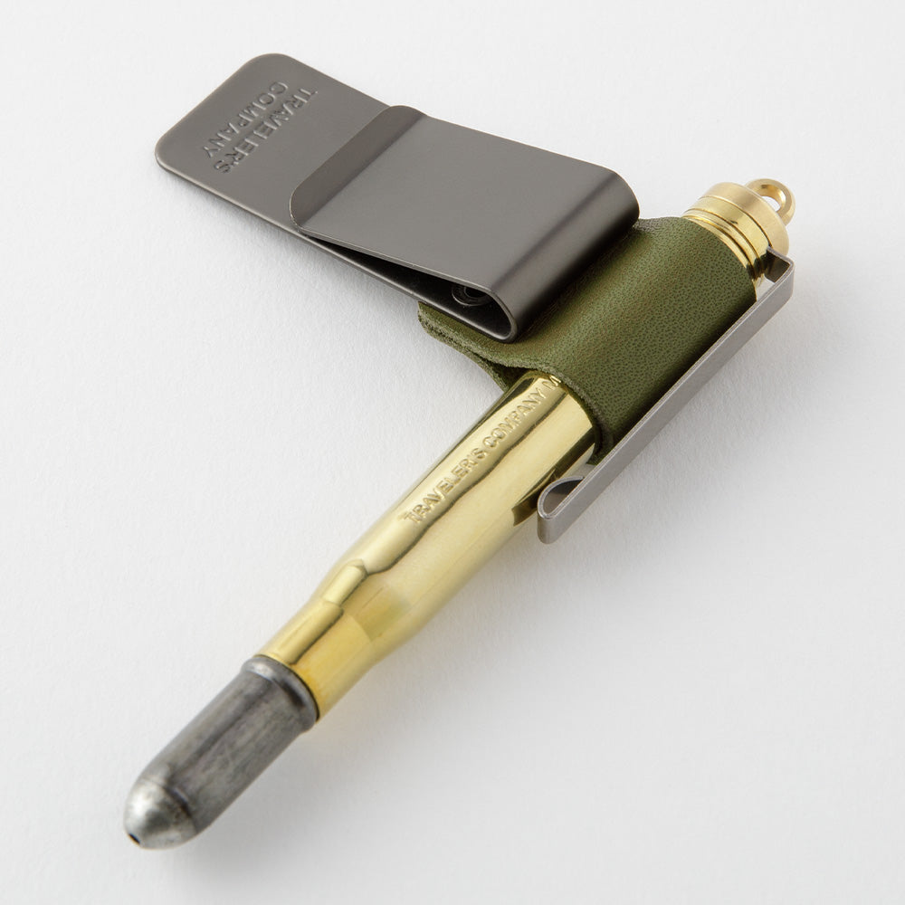 TRAVELER'S notebook 016 Pen Clip - Olive