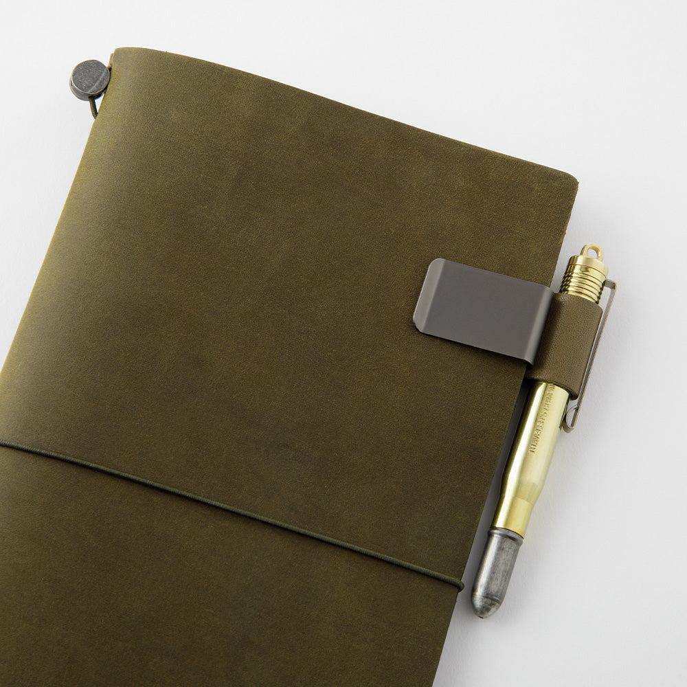 Traveler's Notebook Pen Clip- Olive