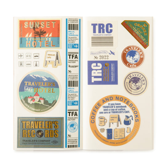 TRAVELER'S notebook 031 Sticker Release Refill - Regular