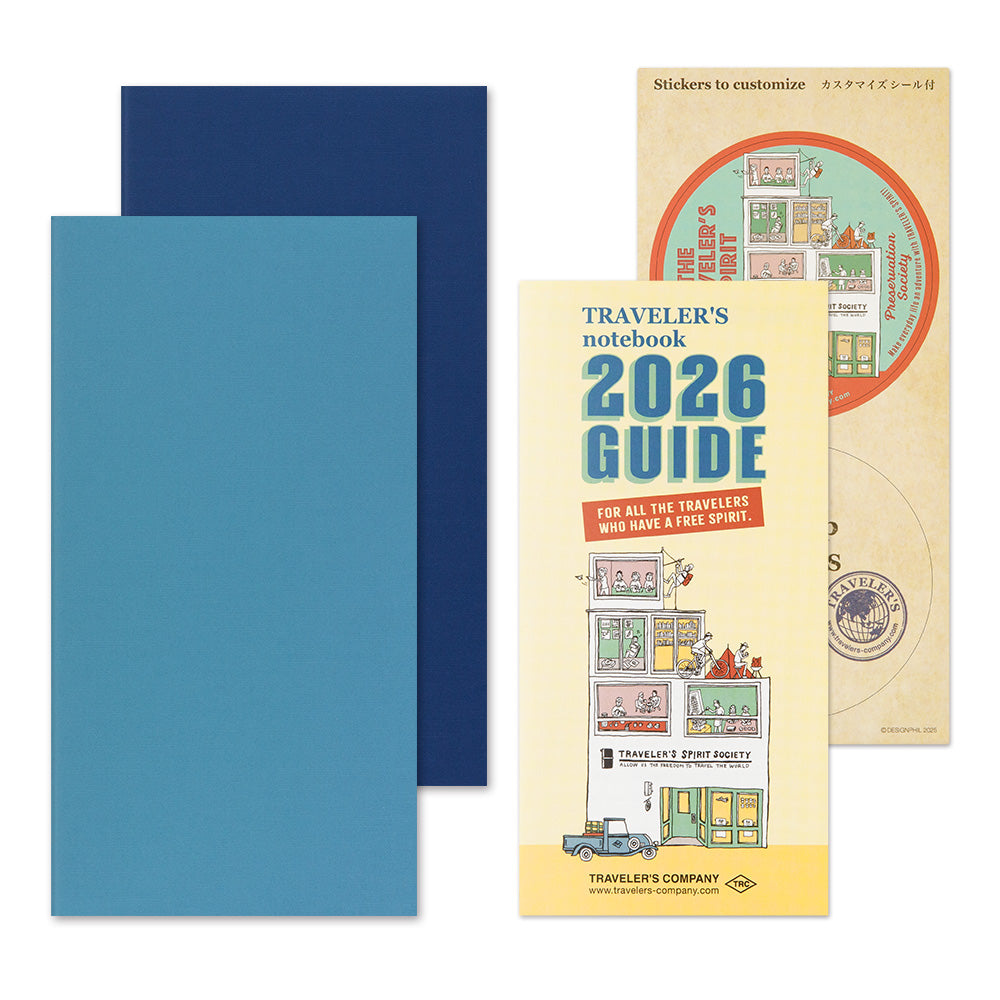 TRAVELER'S notebook Refill 2026 Weekly + Memo