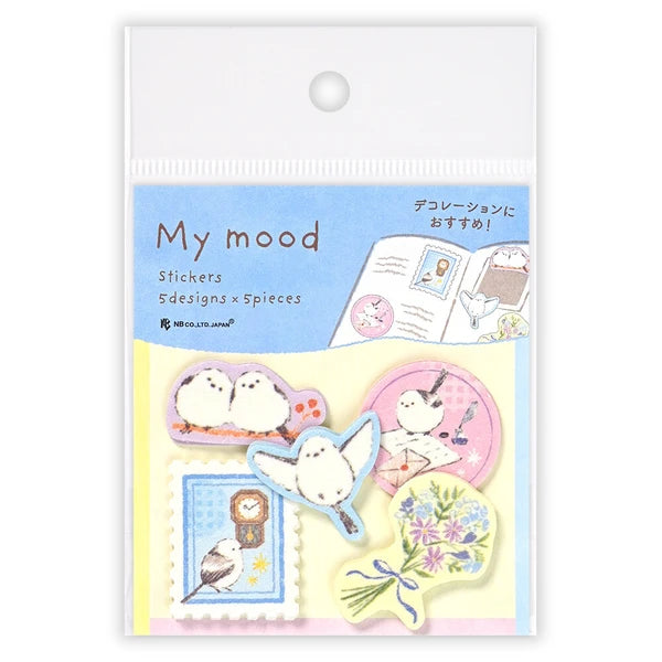 NB Co Stickers Flake Seal My Mood Blue