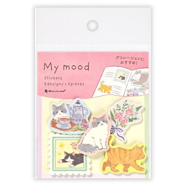 NB Co Stickers Flake Seal My Mood Pink