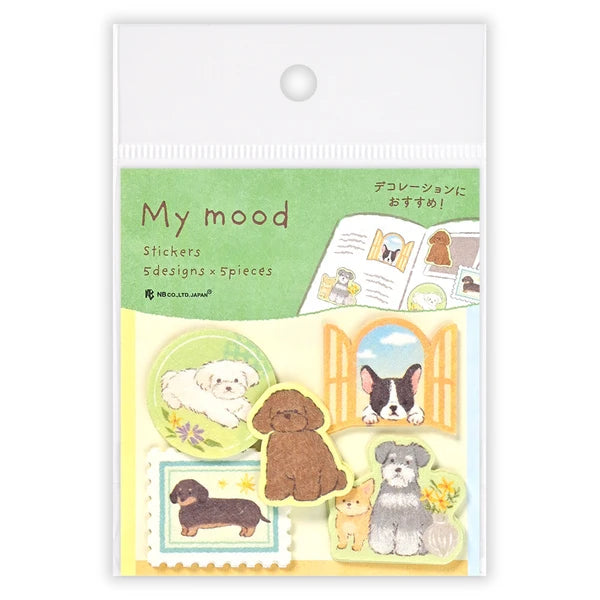 NB Co Stickers Flake Seal My Mood Green