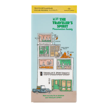 TRAVELER'S notebook Clear Folder 2026