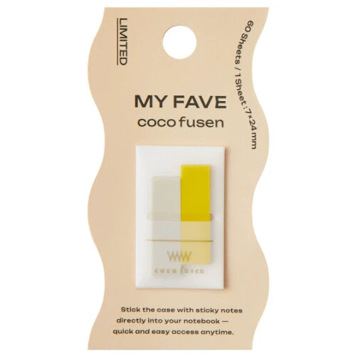 Kanmido Sticky Notes Fusen Kokofusen Mini Color MyFave - Orange