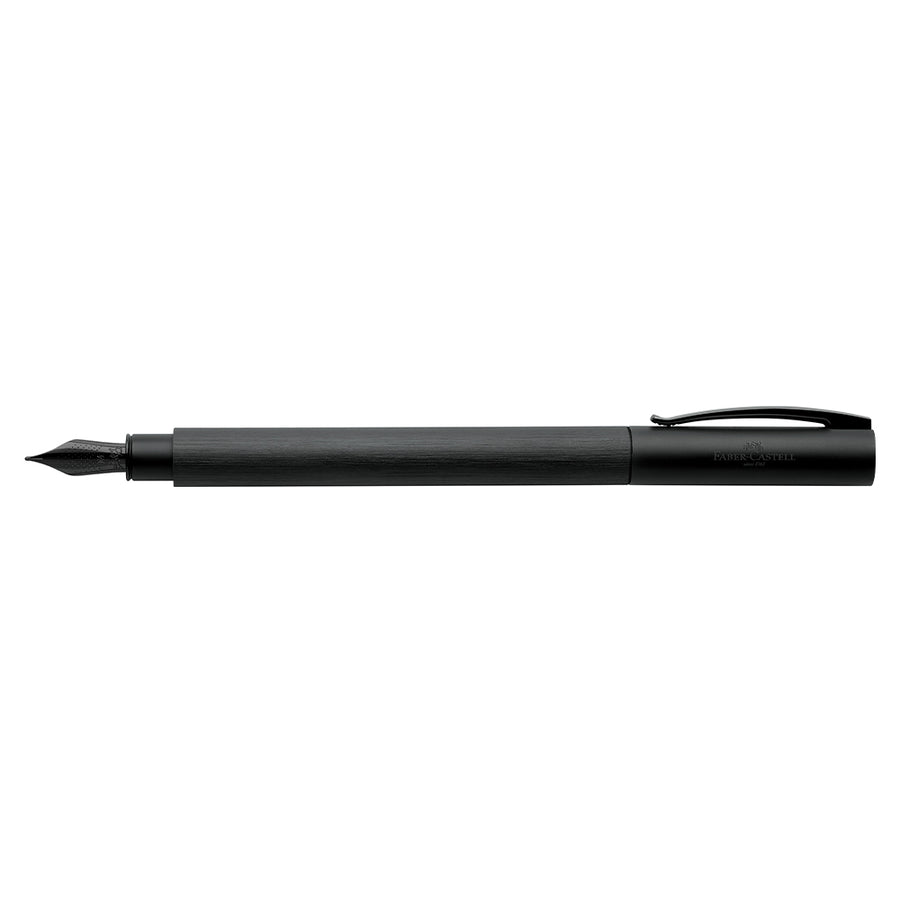 Faber Castell Ambition Fountain Pen, All Black