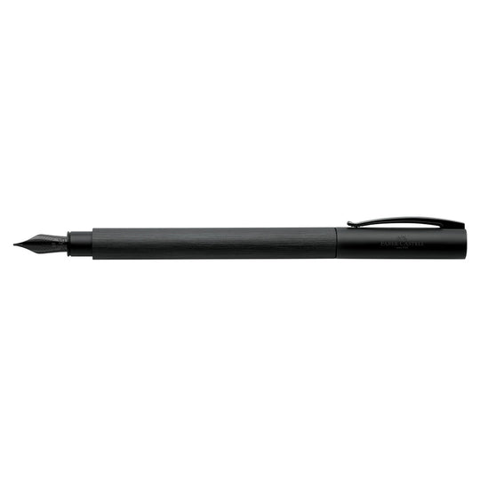 Faber Castell Ambition Fountain Pen, All Black