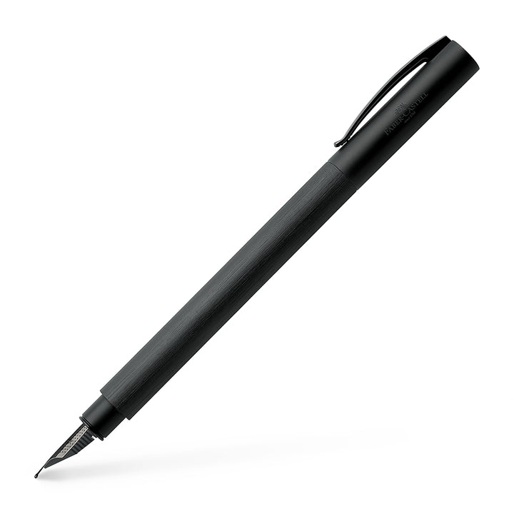 Faber Castell Ambition Fountain Pen, All Black