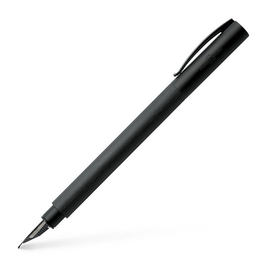 Faber Castell Ambition Fountain Pen, All Black