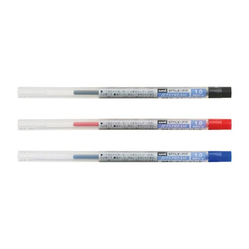 Mitsubishi Pen Refill Oil-Based Ballpoint Pen Style Fit Refill Jetstream 1.0mm - Red