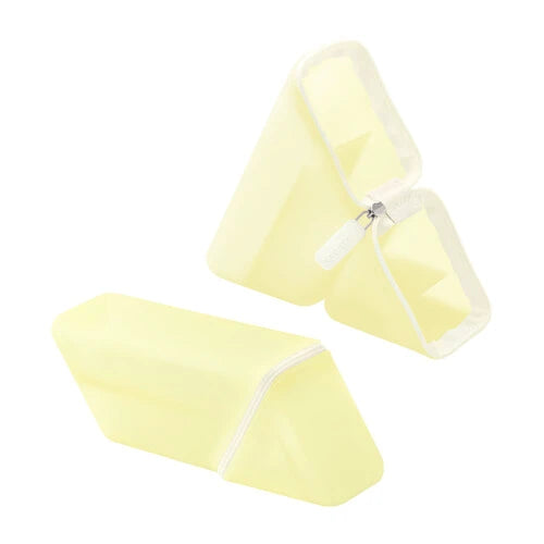 SONIC Pen Case Kakusta Punigumi Sheer Portable Pen Stand - Lemon