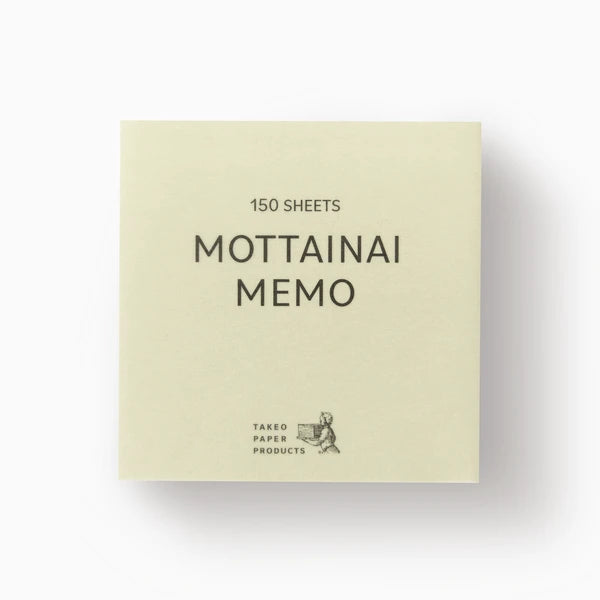 TAKEO PAPER PRODUCTS Mottaina Memo Satogami-01