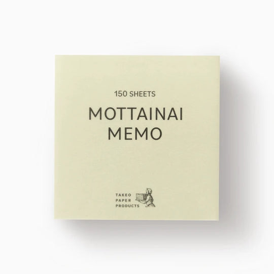 TAKEO PAPER PRODUCTS Mottaina Memo Satogami-01