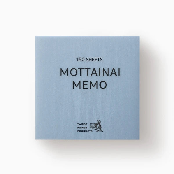 TAKEO PAPER PRODUCTS Mottaina Memo Assorted-25