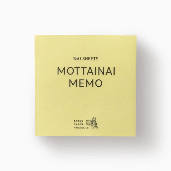 TAKEO PAPER PRODUCTS Mottaina Memo Assorted-27