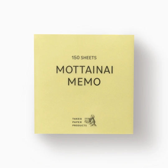TAKEO PAPER PRODUCTS Mottaina Memo Assorted-27