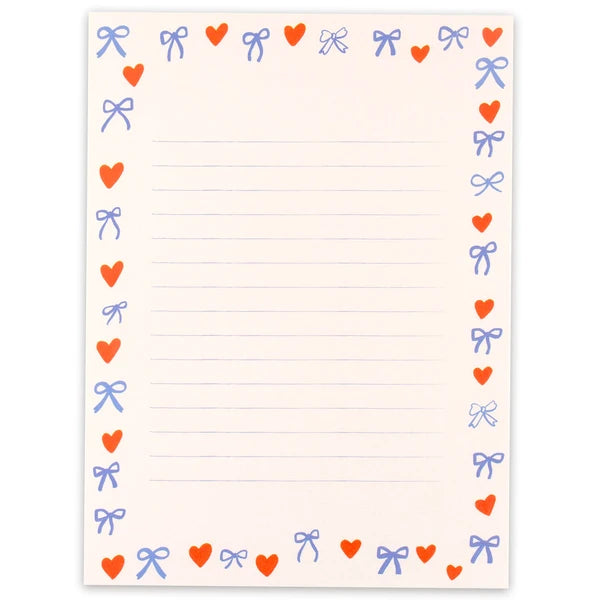 Chic Letter Set- Heart/Ribbon