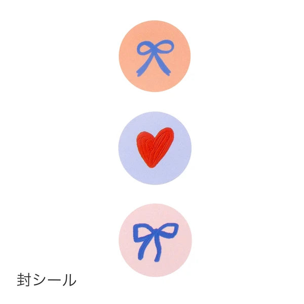 Chic Letter Set- Heart/Ribbon