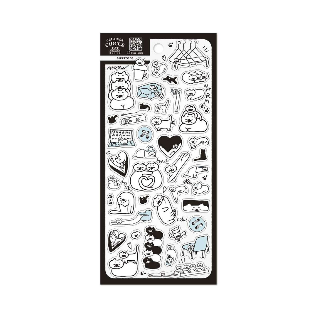 Frontier Creators Circus Transparent Sticker- Susstore