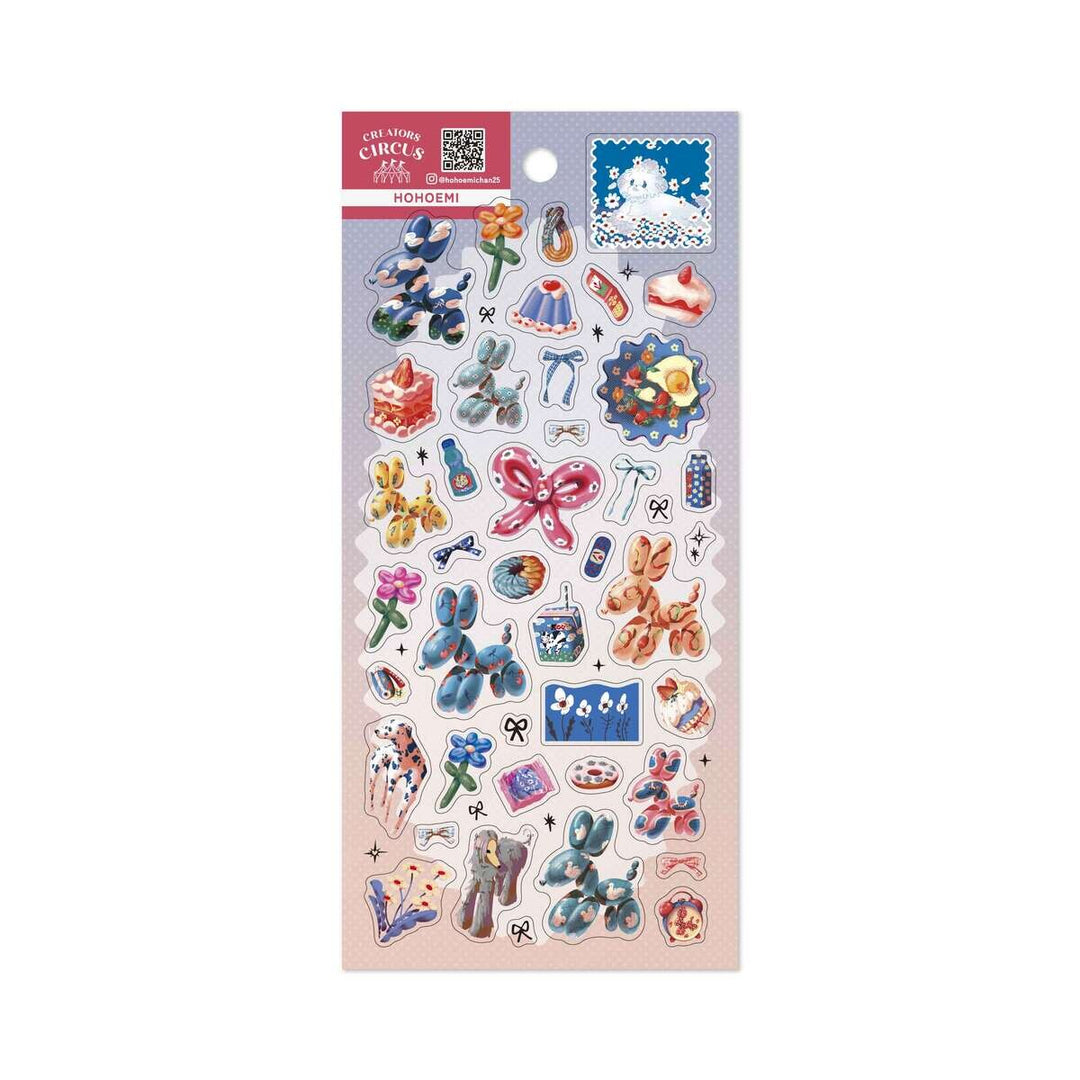 Frontier Creators Circus Transparent Sticker- Hohoemi