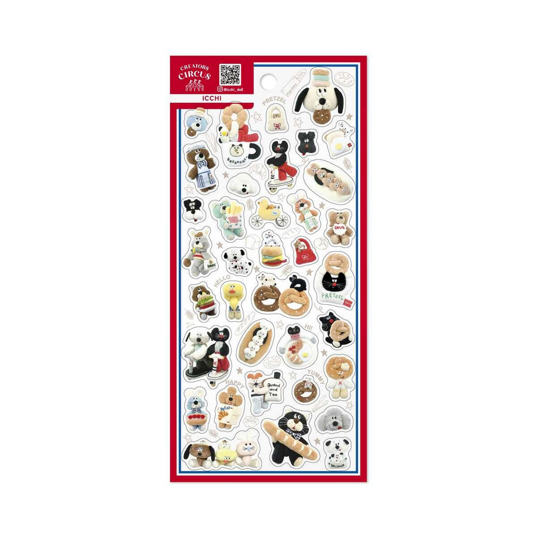 Frontier Creators Circus Transparent Sticker- Icchi