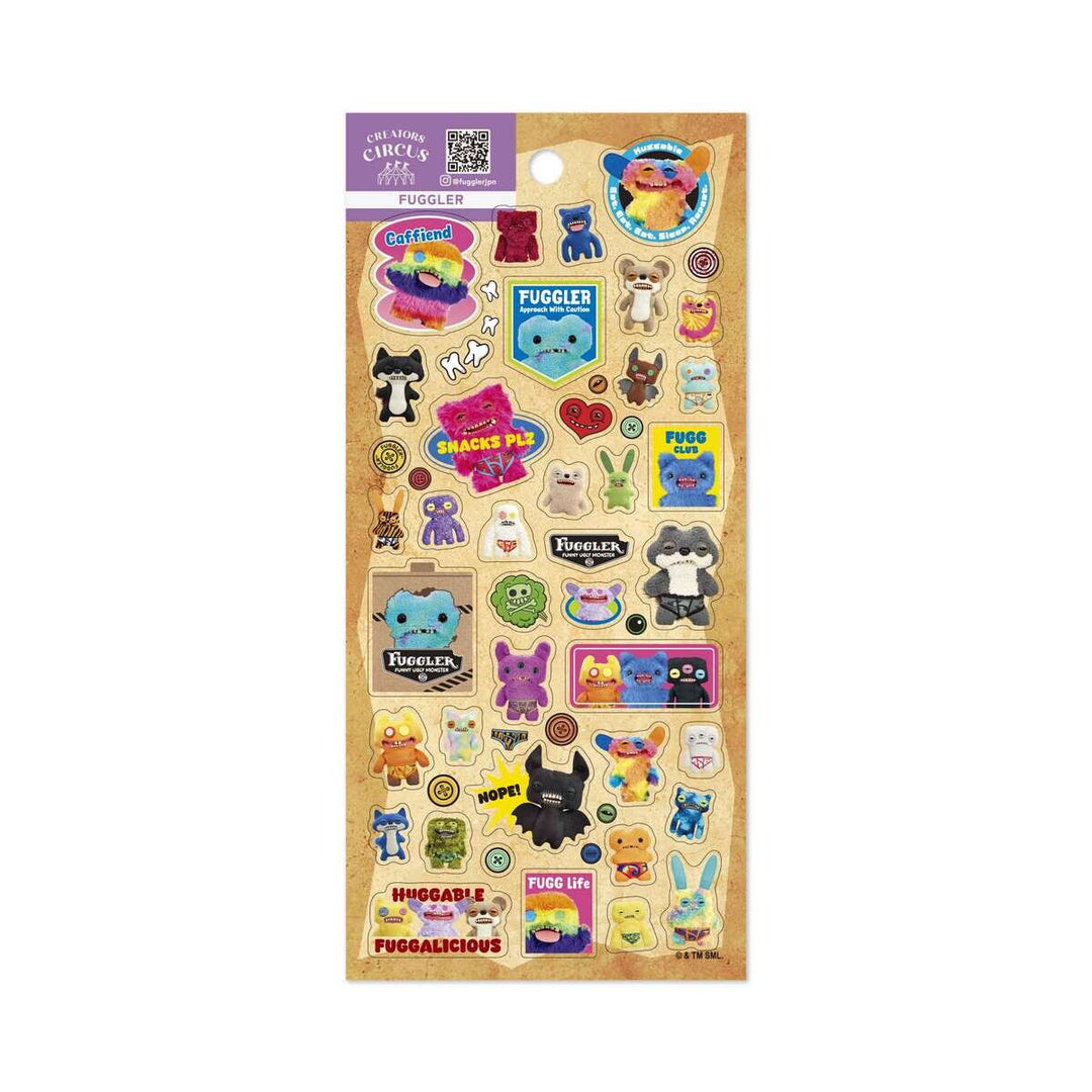 Frontier Creators Circus Transparent Sticker- Fuggler