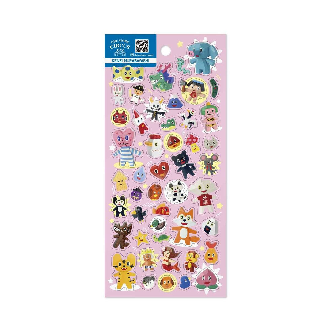 Frontier Creators Circus Transparent Sticker- Kenzi Murabayashi