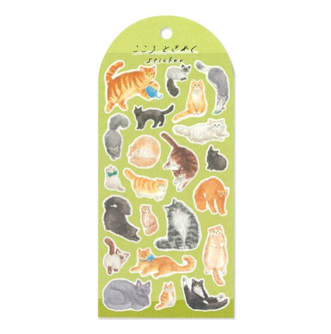 Mind Wave Sticker Throbbing Cat
