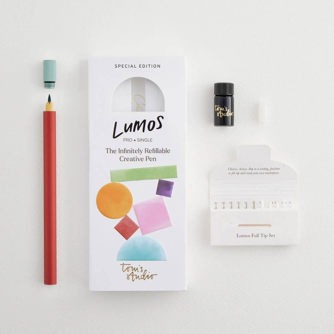 Lumos Pro - Colour Block: Clementine - Cranberry / Duo Tip