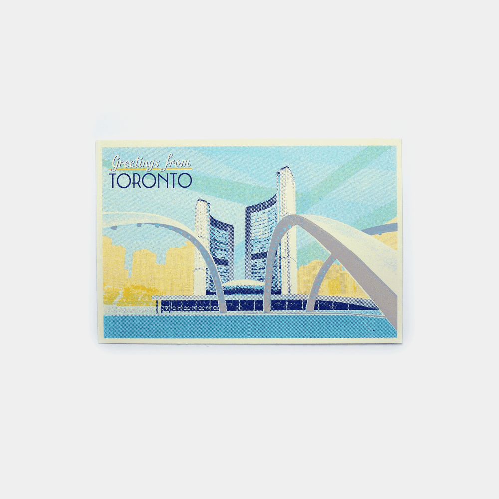 Kid Icarus - POSTCARD - New City Hall (Toronto)