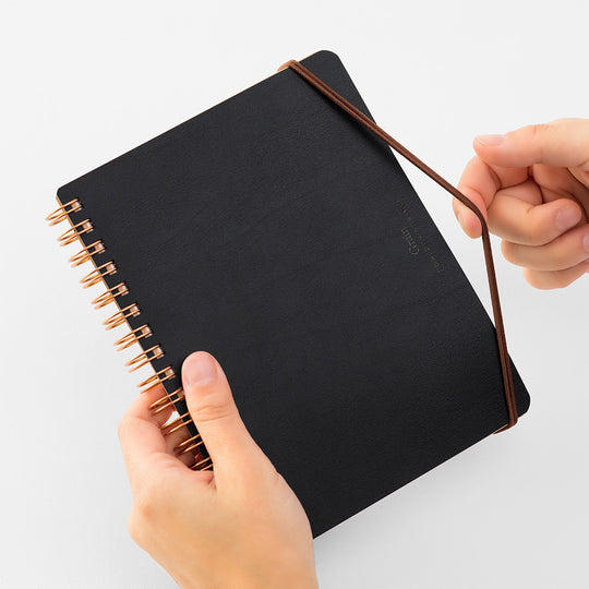 WM Ring Notebook Grain <B6 Variant> Black