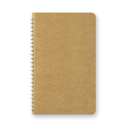 TRC SPIRAL RING NOTEBOOK <A6 Slim> MD White