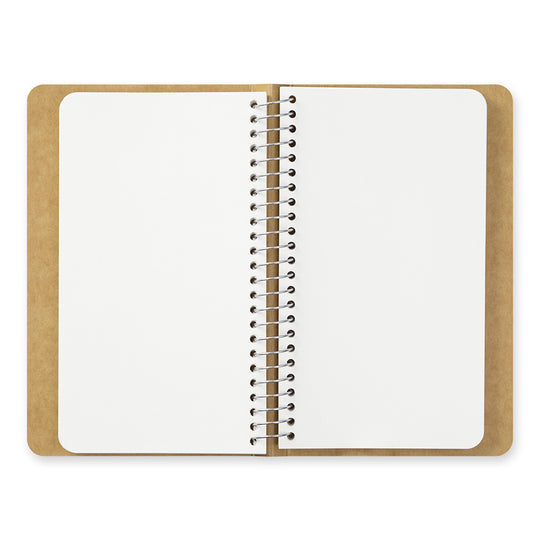 TRC SPIRAL RING NOTEBOOK <A6 Slim> MD White
