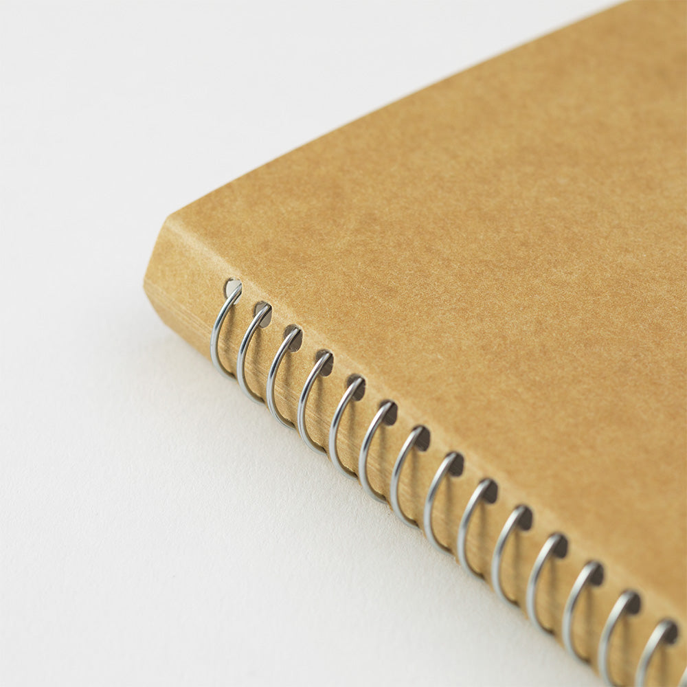TRC SPIRAL RING NOTEBOOK <A6 Slim> MD White
