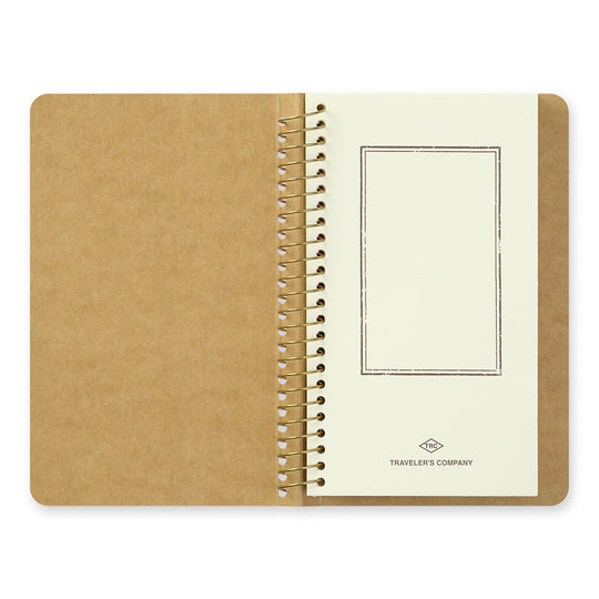 TRC SPIRAL RING NOTEBOOK <A6 Slim> Paper Pocket