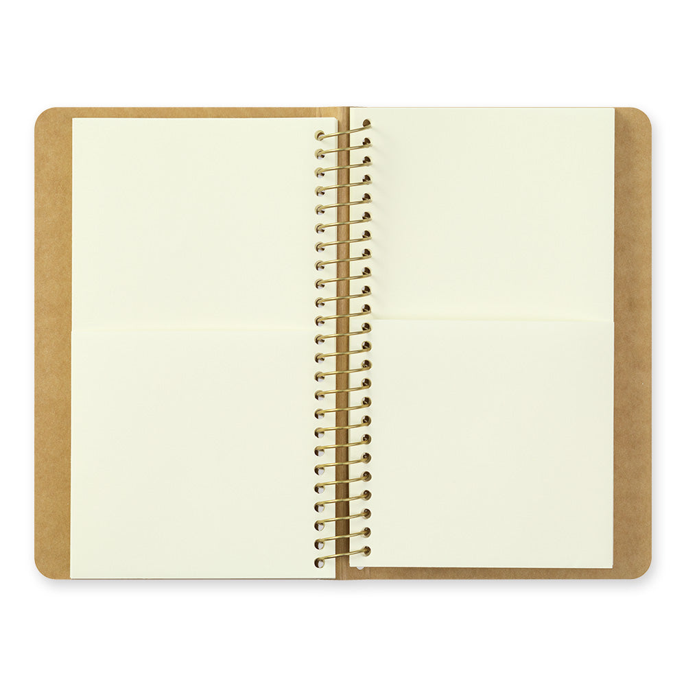 TRC SPIRAL RING NOTEBOOK <A6 Slim> Paper Pocket