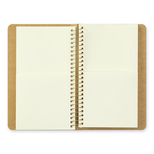 TRC SPIRAL RING NOTEBOOK <A6 Slim> Paper Pocket
