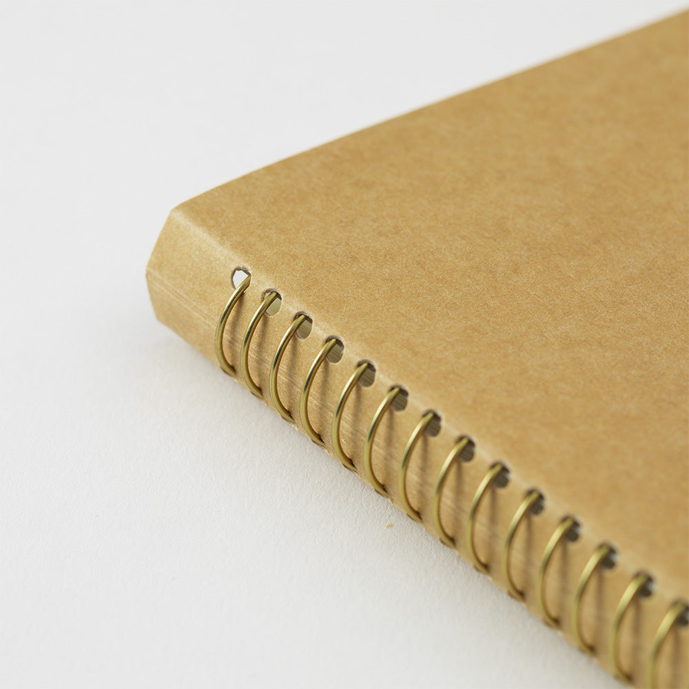 TRC SPIRAL RING NOTEBOOK <A6 Slim> Paper Pocket