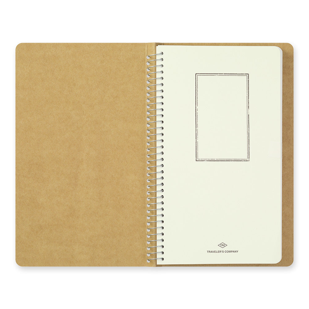 TRC SPIRAL RING NOTEBOOK <A5 Slim> MD White